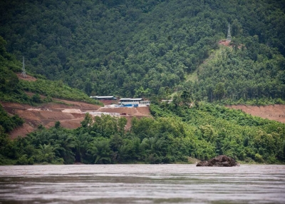  The site of the proposed Xayaburi Dam in Laos on July 22, 2011. The dam was at the middle of one of several "micro-disputes" in Southeast Asia in 2011. (Flickr/International Rivers)