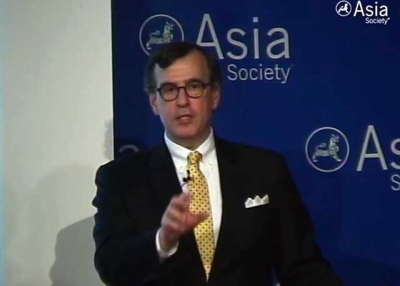 Frank Lavin at Asia Society New York on April 10, 2012. 