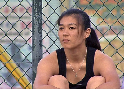 Burmese American Harvard University basketball star Emily Tay is the subject of Melissa Johnson's 2011 documentary 'No Look Pass.' (High Hip Productions)