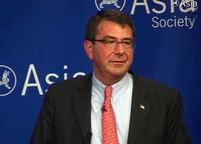 United States Deputy Secretary of Defense Ashton B. Carter at Asia Society New York on August 1, 2012. 
