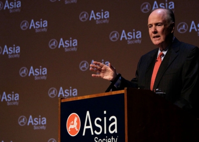 United States National Security Adviser Thomas Donilon speaks at Asia Society New York on March 11, 2013. (Bill Swersey/Asia Society)