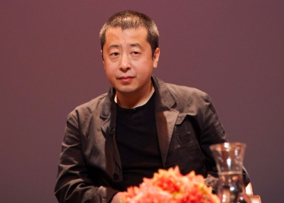 Director and screenwriter Jia Zhangke at Asia Society New York on Sept. 30, 2013. (Yunfan Sun)