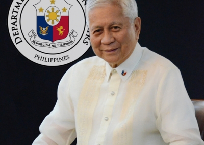 Albert de Rosario, Secretary of Foreign Affairs for The Philippines (Consulate of the Philippines)