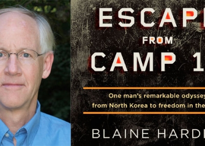 Blaine Harden and his new book 'Escape From Camp 14.' (Blaine Harden photo by Blake Chambliss)