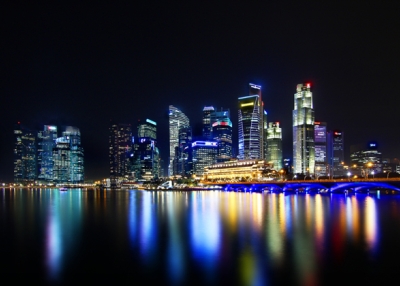Singapore Skyline (Wikimedia Commons)