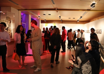 Guests at Asia Society's First Friday Leo Bar