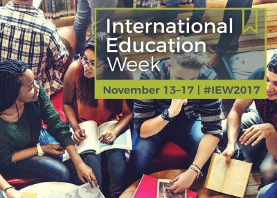 International Education Week, November 13-17, 2017. #iew2017