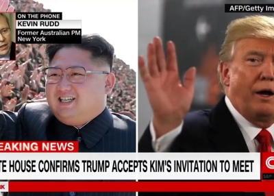 Kevin Rudd CNN Interview on Trump Kim Summit