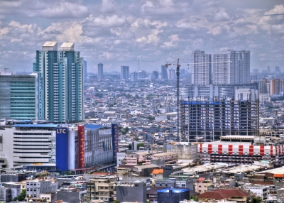 indonesia city scape
