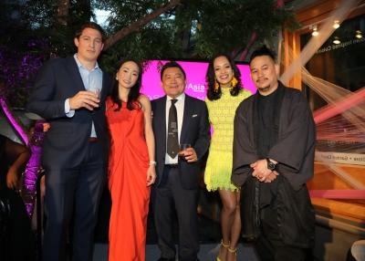 Asia in America honorees with Boon Hui Tan and Thomas Beraud-Sudreau