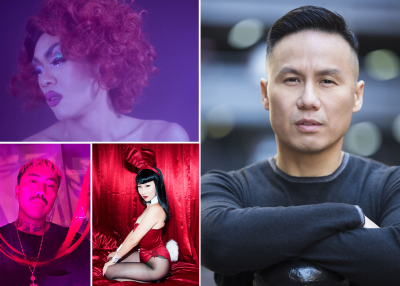 First Friday featuring guests Wo Chan, BD Wong, Agent Wednesday, DJ Tito_Vida (Images courtesy of artists.)