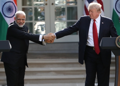 Donald Trump and Narendra Modi Hold Joint Statement At White House