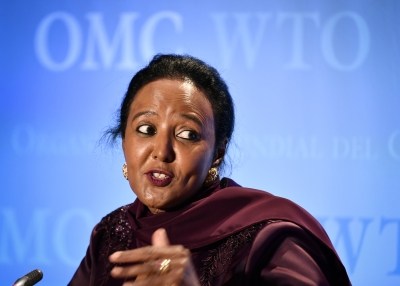 Amb. Amina Mohamed speaks to the WTO