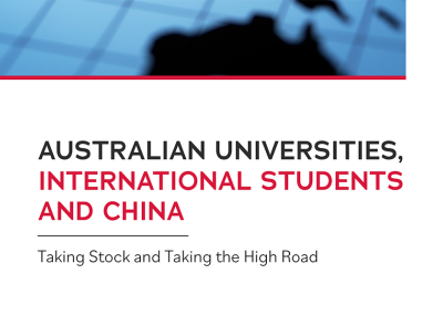 Asia Taskforce Discussion Paper 'Australian universities, international students and China' thumb