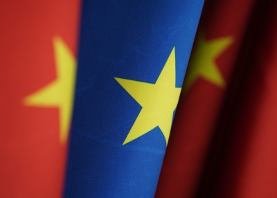 China EU Flags