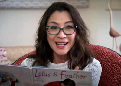 Michelle Yeoh Lotus & Feather