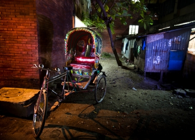 Rickshaw by Shahidul Alam