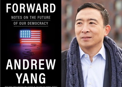 Book Jacket and Andrew Yang