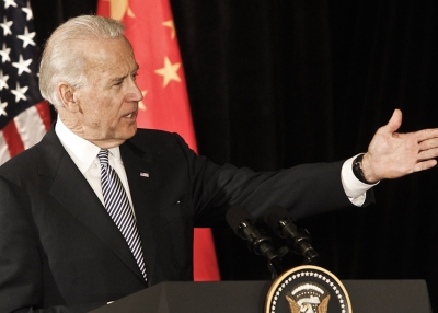 Biden and China flag - Flickr - Antonio R. Villaraigosa