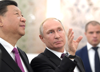 Russia China and Ukraine - Vladimir_Putin_and_Xi_Jinping - Wikicommons