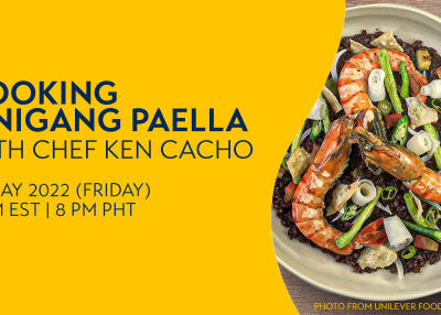 Cooking Sinigang Paella with Chef Ken Cacho