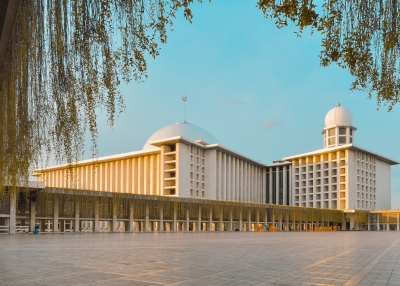 Istiqlal Mosque in Jakarta, Indonesia