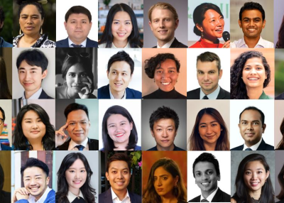 Asia 21 Young Leaders - Class of 2022 Mosaic Of Headshots