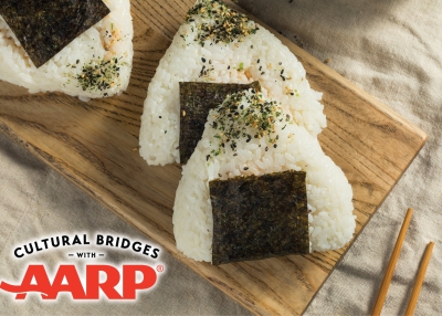 Cultural Bridges With AARP 2023 Sushi and Onigiri