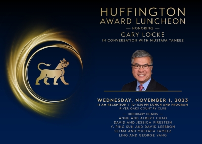 Huffington Award Luncheon 2023 with Gary Locke