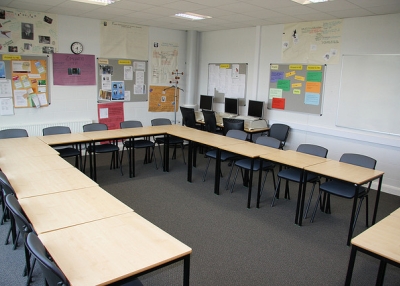 A classroom at Gloucestershire College. (James F Clay/Flickr)