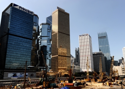 High rise buildings in Hong Kong. (Philippe Lopez/AFP/Getty Images) 