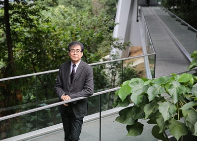 Fumio Nanjo, Chief Curator of "Imminent Domain: Designing the Life of Tomorrow," visited Asia Society Hong Kong Center in November 2012. 