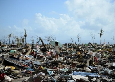Philippines Typhoon Haiyan. Source: AFP