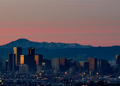 Denver sunrise (Robert Kash/Flickr)