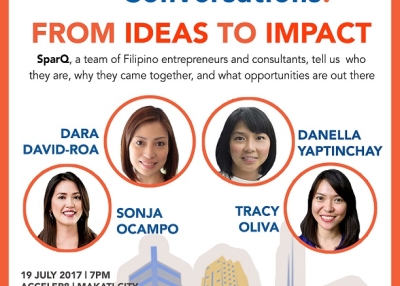 Asia Society Conversations: From Ideas to Impact, with SPARQ | 19 July 2017