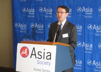 H.E. Dulat Bakishev, Kazahkstan's new Ambassador to Korea, in Seoul on June 12, 2012. (Asia Society Korea Center)