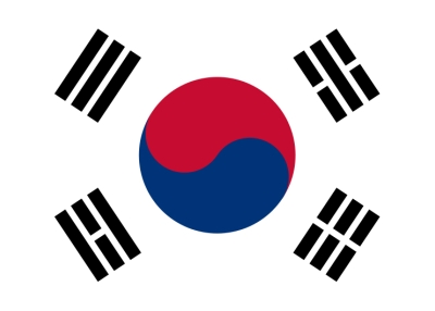 South Korean flag.
