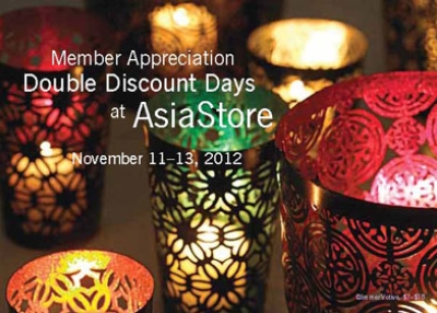 AsiaStore Event: Member Appreciation Double Discount Days