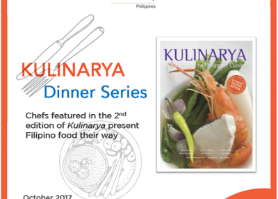 Kulinarya Dinner Series | October 2017 | Rockwell Club