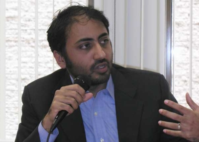 Sadanand Dhume, author of My Friend the Fanatic: Travels with a Radical Islamist, in Washington, DC on June 10, 2009. (Asia Society Washington)
