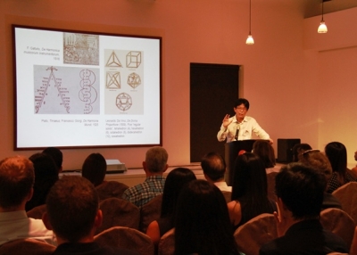 Shiqiao Li, Weedon Professor in Asian Architecture, School of Architecture, University of Virginia, at Asia Society Hong Kong on July 3, 2014. (Asia Society Hong Kong Center)