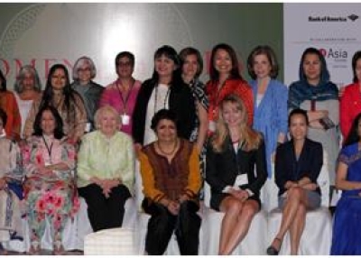 Attendees at Asia Society's fourth annual "Women Leaders of New Asia" summit in New Delhi, April 2013. (Asia Society India Centre)
