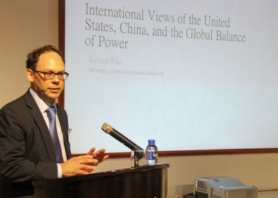 Richard Wike discusses the global images of the United States and China.