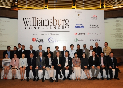 The Williamsburg Conference, Singapore, May 2011.