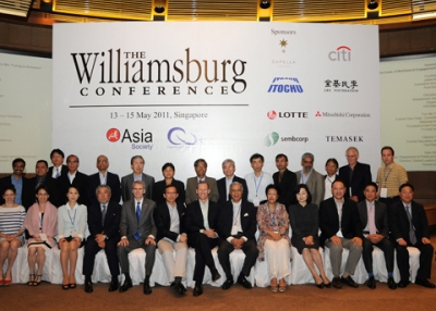 Thought leaders across Asia-Pacific convened at the 39th Williamsburg Conference in Singapore on May 13 to 15, 2011.