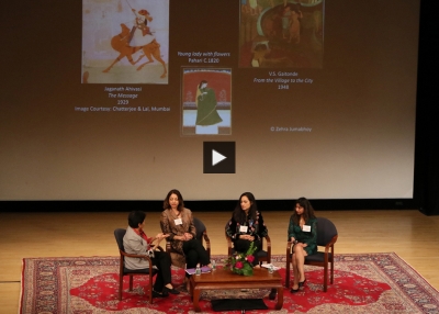 Lahore as Palimpsest discussion at Lahore Literary Festival New York, May 12, 2018