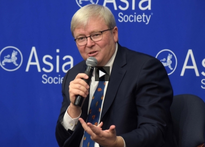Kevin Rudd discusses China's historical evolution since 1989.