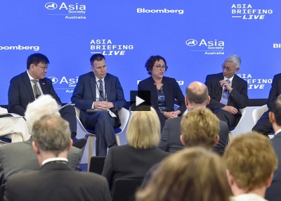 Asia's New Geopolitics panel at Asia Briefing LIVE.