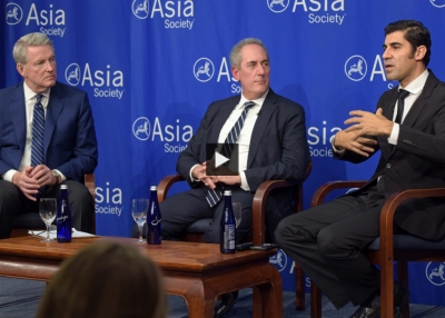 Parag Khanna discusses his new book with Michael Froman and David Westin.