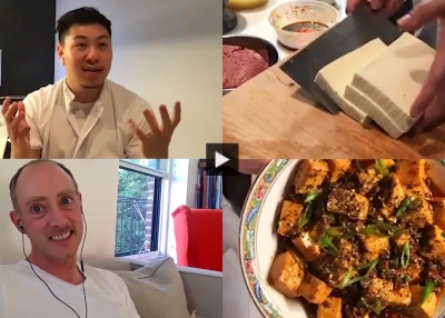 Mapo Tofu Cook-Along With Junzi Kitchen Chef Lucas Sin